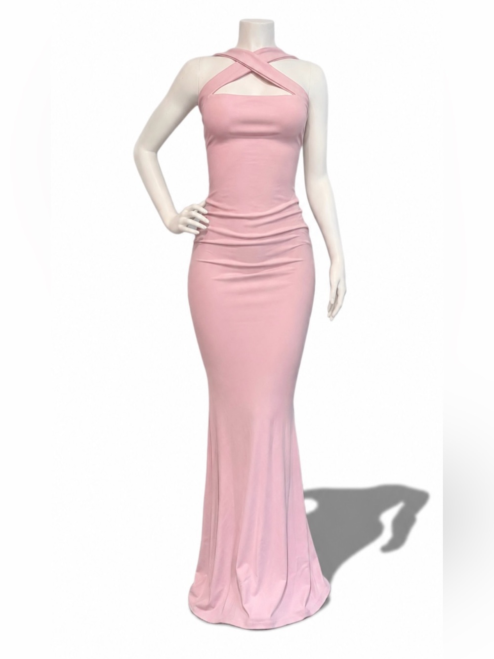 REVOLVE Nookie Viva 2Way Gown in Prima Blush Mauve Pink Size Small